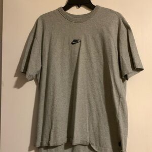 Gray Nike tee